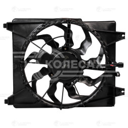 Электровентилятор кондиционера для автомобилей Hyundai Grand Starex (H-1) (07-) 2.5D (A2) (с кожухом)