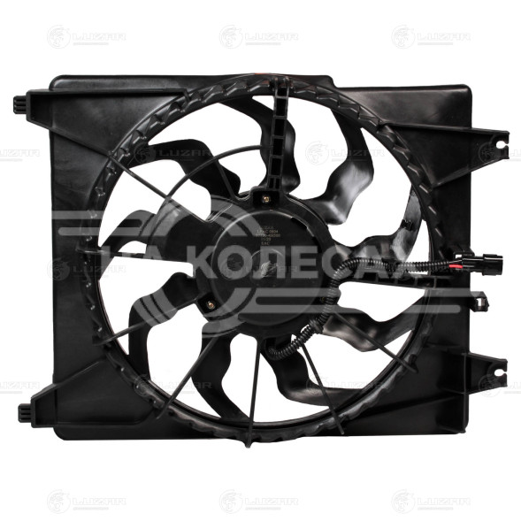 Электровентилятор кондиционера для автомобилей Hyundai Grand Starex (H-1) (07-) 2.5D (A2) (с кожухом)