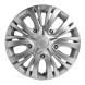 Колпаки колесные 15&quot; &quot;Лион&quot;, серебристый, карбон, компл. 2 шт.