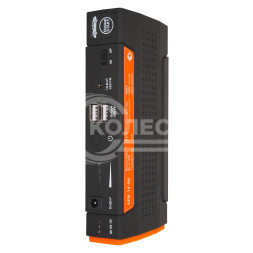 Аккумулятор пусковой (Booster) 13800мАч, 400А, 12.4V, пуск ДВС 2.0d, USB 5V/2A, 12/16/19V, кейс (APB-14-06)