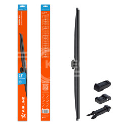 Щетка стеклоочистителя 530мм (21") зимняя, 4 адаптера