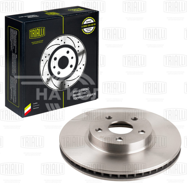 Диск тормозной передний для автомобилей Toyota Caldina (02-)/Celica (99-)/Allion (01-) d=275