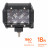 Фара (балка) светодиодная двухрядная 6LED, направленный свет (4D линза), 18Вт, 98х78х65мм, 12/24В
