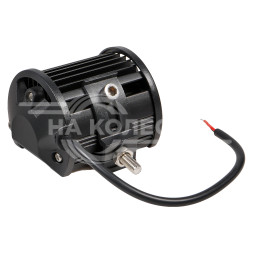 Фара (балка) светодиодная двухрядная 6LED, направленный свет (4D линза), 18Вт, 98х78х65мм, 12/24В