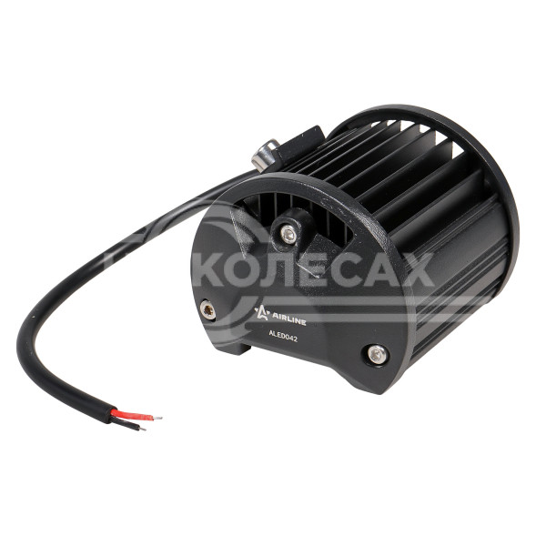 Фара (балка) светодиодная двухрядная 6LED, направленный свет (4D линза), 18Вт, 98х78х65мм, 12/24В