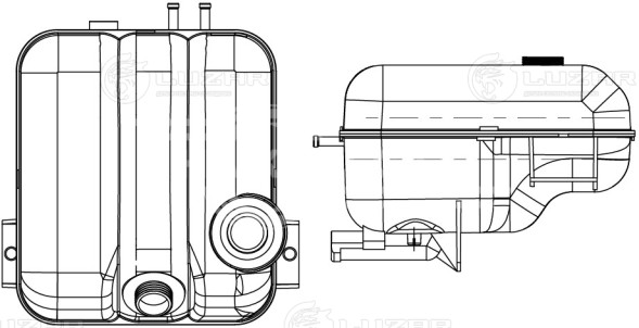 Бачок расширительный охл. жидкости для автомобилей Volvo Trucks FH (93-)/(02-)/(12-)