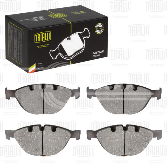 Колодки тормозные дисковые передние для автомобилей BMW M5 (E60) (03-) / M6 (E63) (03-) (PF 4241)