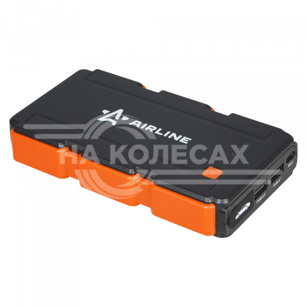 Аккумулятор пусковой (Booster) 7200мАч, 400А, 14.8V, умные провода, пуск ДВС 2.4d