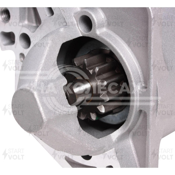 Стартер для автомобилей Renault Duster (10-)/Megane III (08-) K4M 1.6i (тип Mitsubishi) 1кВт