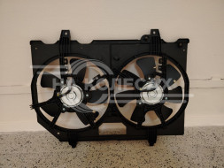 Электро вентилятор охл. для а/м Nissan X-Trail (T30) (01-) 2.0i/2.5i (2 вент.) (с кожухом)