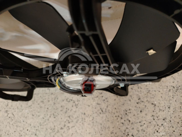 Электро вентилятор охл. для а/м Nissan X-Trail (T30) (01-) 2.0i/2.5i (2 вент.) (с кожухом)