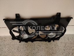 Электро вентилятор охл. для а/м Nissan X-Trail (T30) (01-) 2.0i/2.5i (2 вент.) (с кожухом)