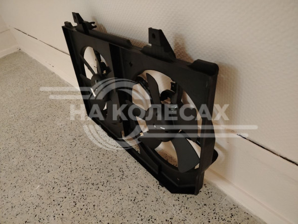 Электро вентилятор охл. для а/м Nissan X-Trail (T30) (01-) 2.0i/2.5i (2 вент.) (с кожухом)