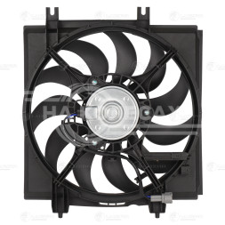 Электровентилятор кондиционера для автомобилей Subaru Forester (S13) (12-) (с кожухом)