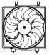 Электровентилятор кондиционера для автомобилей Subaru Forester (S13) (12-) (с кожухом)