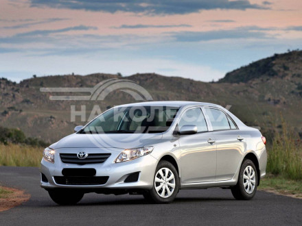 Бампер передний TOYOTA COROLLA 06-10 под омыватели