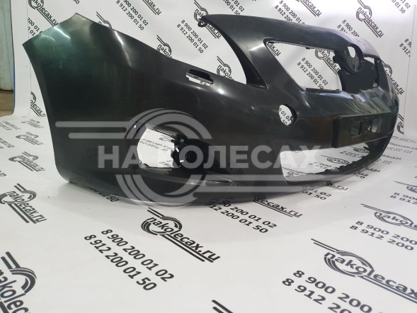 Бампер передний TOYOTA COROLLA 06-10 под омыватели