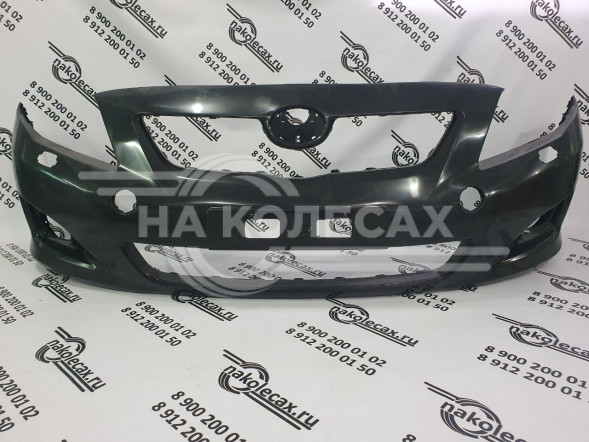 Бампер передний TOYOTA COROLLA 06-10 под омыватели