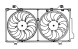Электровентилятор охлаждения для автомобилей Mazda 6 (GJ/GL) (13-) 2.0i/2.5i (2 вент.) (с кожухом)