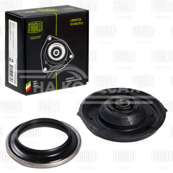 Опора передней стойки с подшипником для автомобиля Citroen C4 (04-)/Berlingo (09-)/Peugeot 307 (00-)/Partner (09-)