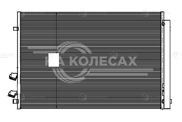 Радиатор кондиционера для автомобилей Crafter (16-) 2.0 TDi