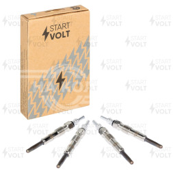 Комплект свечей накаливания (4шт) для автомобилей VAG Transporter T4 (96-) 2.5D