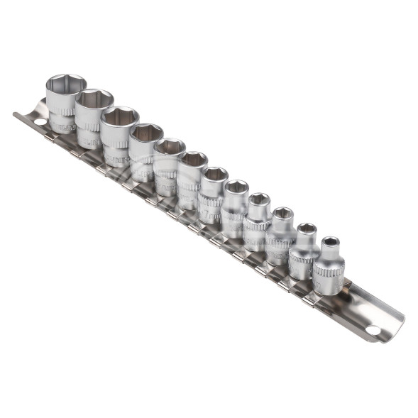 Набор головок торцевых 1/4&quot; DR шестигранных 12пр. (4,4.5,5,5.5,6,7,8,9,10,11,12,13мм)