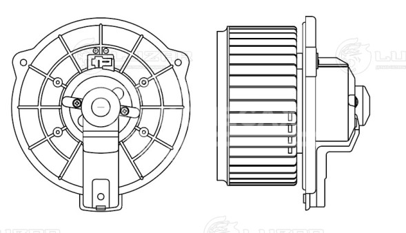 Электровентилятор отопителя для автомобилей Toyota RAV 4 (00-)/Chery Tiggo (T11) (06-)