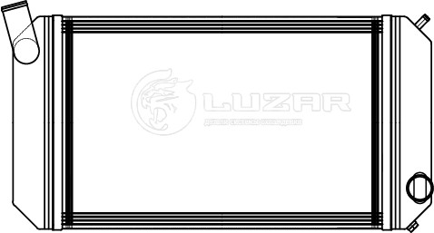 Радиатор охл. для трактора К-744 &quot;Кировец&quot; с дв. MB OM457LA (с 2013г.) (тип ОРЗ)