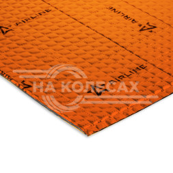 Шумоизоляция (вибро) &quot;Main 2&quot; PRO (25*40 см) КС, 2мм, фольга 90 мкм. КМП 0,23