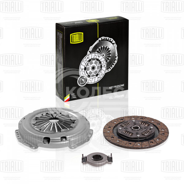 Комплект сцепления в сборе для автомобилей VW Golf (91-) 1.6i/ Polo III (94-) 1.4i/1.6i; SEAT Ibiza (93-) 1.4i/1.6i с муфтой (CNU)