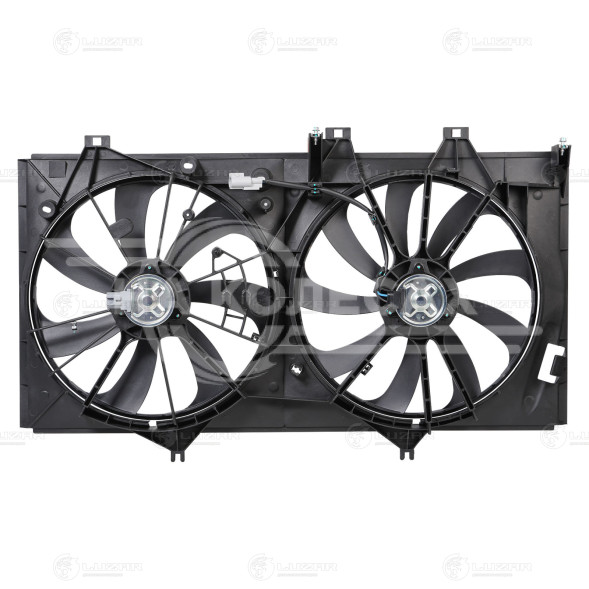 Электровентилятор охлаждения для автомобилей Toyota Camry (XV50) (11-) 2.0i/2.5i (2 вент.) (с кожухом)