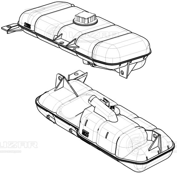 Бачок расширительный охл. жидкости для автомобилей Volvo Trucks FM (98-)/FM (01-)/FM (13-)