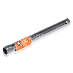 Ключ свечной трубчатый 16x230мм с резиновым фиксатором
