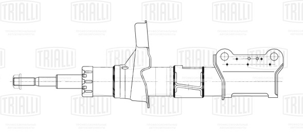 Амортизатор (стойка) передний левый/правый для автомобиля Volvo XC90 (02-)