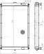 Радиатор охлаждения для автомобилей Урал 6370 с двиг. ЯМЗ-652