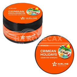 Ароматизатор-банка гелевый &quot;Планета&quot; КРЫМСКИЕ КАНИКУЛЫ 60мл