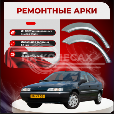 Ремонтные задние арки Citroen Xantia SW