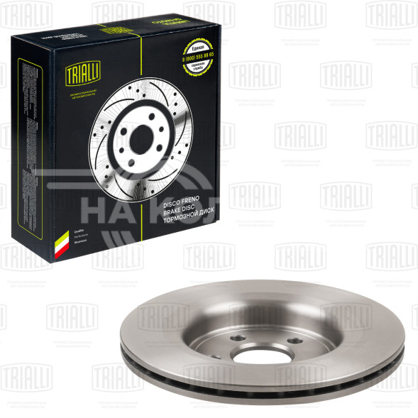 Диск тормозной задний для автомобилей Volvo XC 70 (07-) d=302