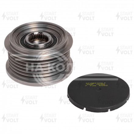 Шкив с обгонной муфтой генератора для автомобилей Peugeot Boxer (06-)/Citroen Jumper (06-) 2.2JTD