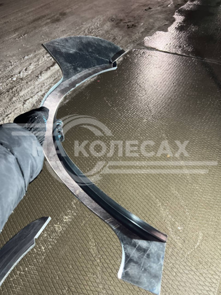 Ремонтные задние арки Hyundai Terracan