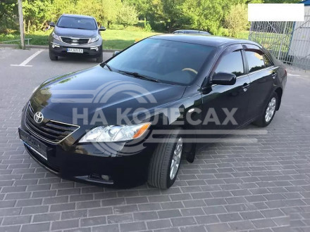 Бампер передний TOYOTA CAMRY 06-09 с отв. под крюк, ПТФ, без омыв.