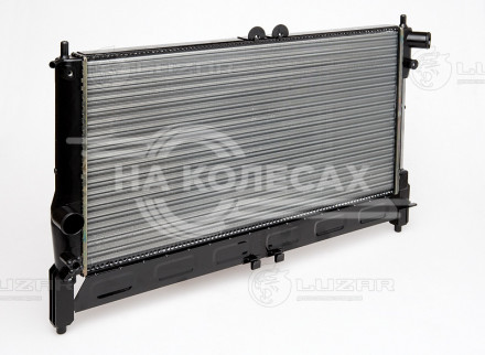 Радиатор охлаждения для автомобилей Lanos (97-) MT A/C+ (сборный)