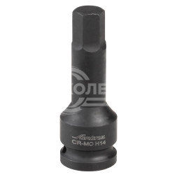 Головка ударная торцевая 1/2&quot; DR внешний шестигранник H14 L=78 мм