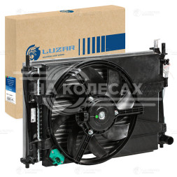 Блок охлаждения (радиатор+конденсор+вентилятор) для автомобилей Fiesta (01-) M/A