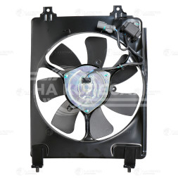 Электровентилятор кондиционера для автомобилей Honda Civic 4D (06-) (с кожухом)