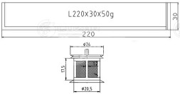 осушитель кондиционера для автомобилей Лада 2170 Приора/Калина (04-) (тип Panasonic) (с фильт. сетк.)