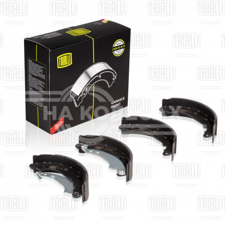 Колодки тормозные для автомобилей Renault Logan (04-) / Logan (08-) барабанные 180х42 для тормозной системы Bendix