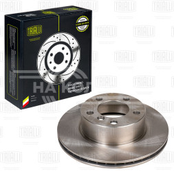 Диск тормозной передний для автомобилей BMW 1 (F20/F21) (11-) / 2 (F22) (13-)/ 1 (E81/87) (04-) d=284 окрашенный