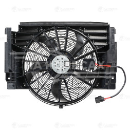 Электровентилятор кондиционера для автомобилей BMW X5 (E53) (00-) G (с кожухом и модулем управления)